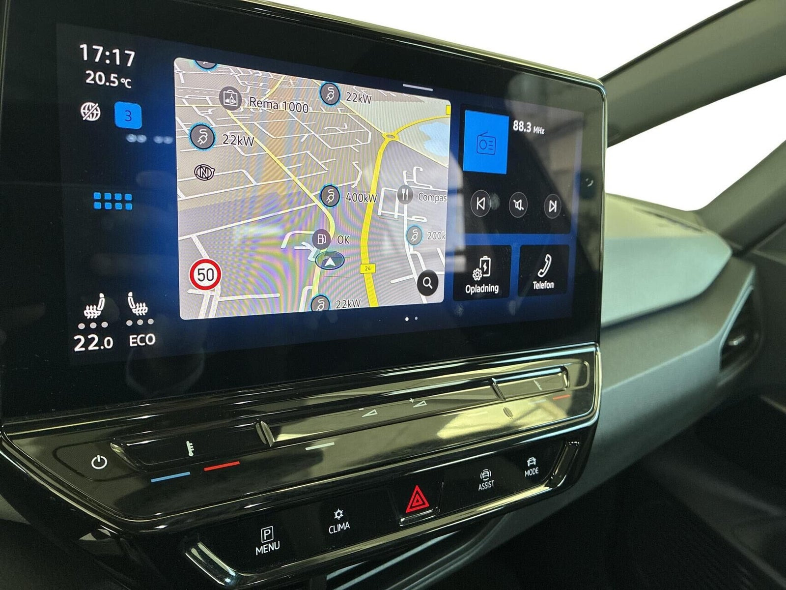 Grå VW ID.3 fra 2021