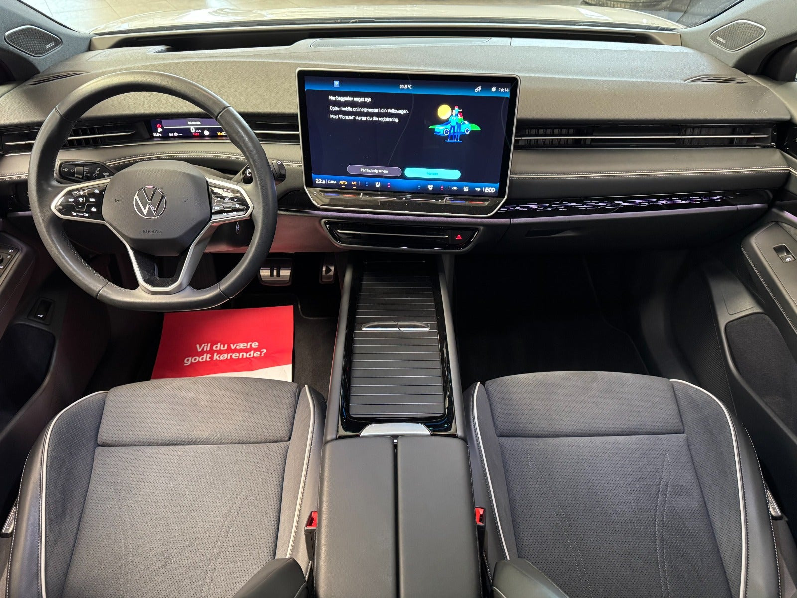 Hvid VW ID.7 fra 2025