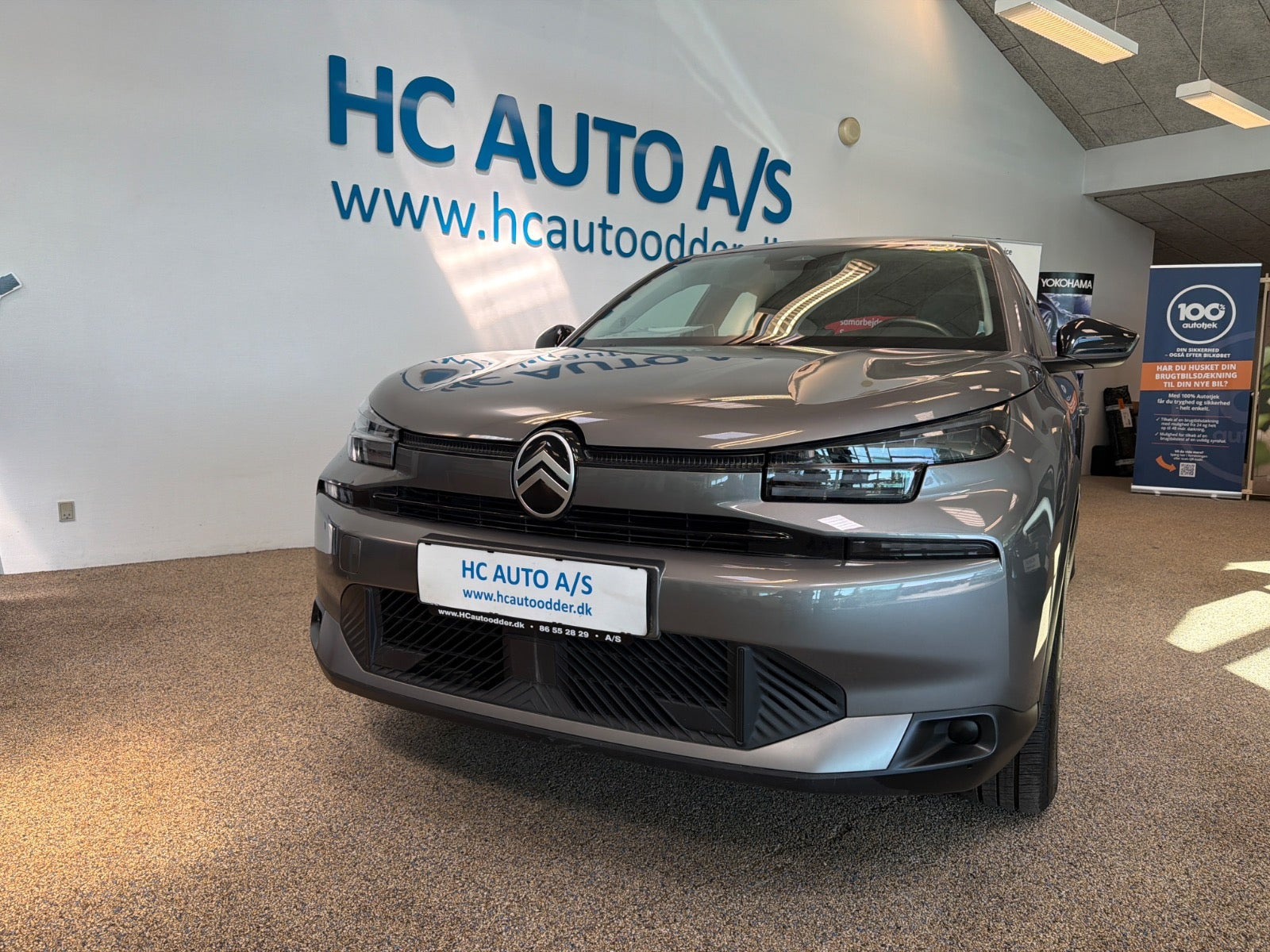 Grå Citroën ë-C4 fra 2025