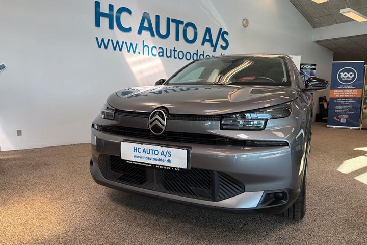 Grå Citroën ë-C4 fra 2025