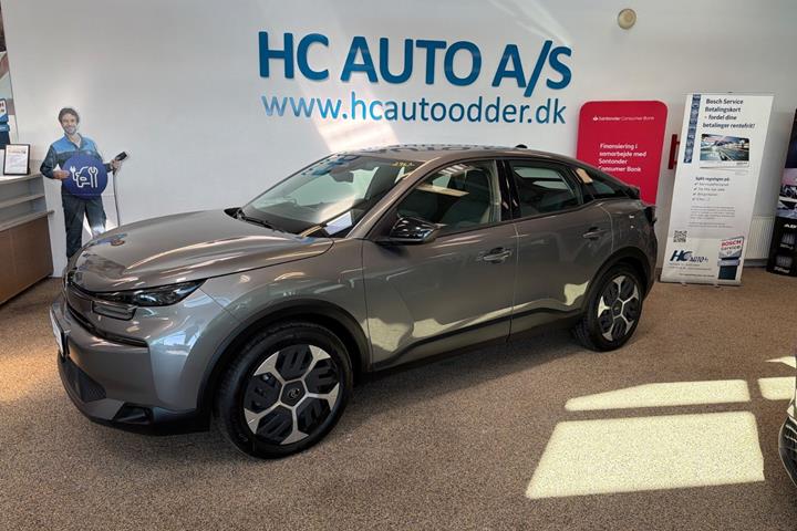 Grå Citroën ë-C4 fra 2025