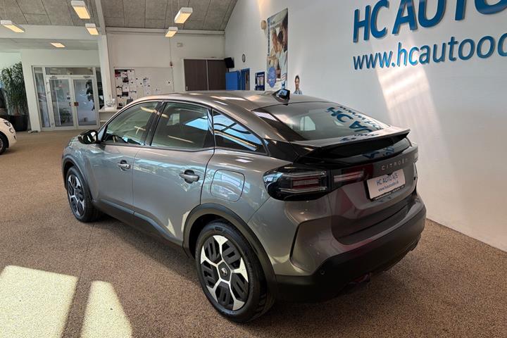 Grå Citroën ë-C4 fra 2025