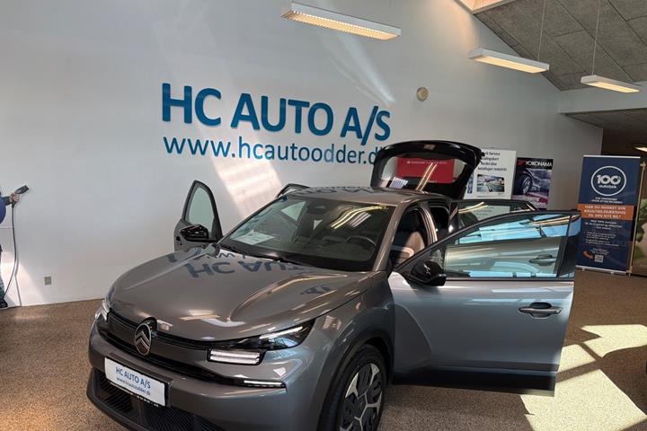 Grå Citroën ë-C4 fra 2025