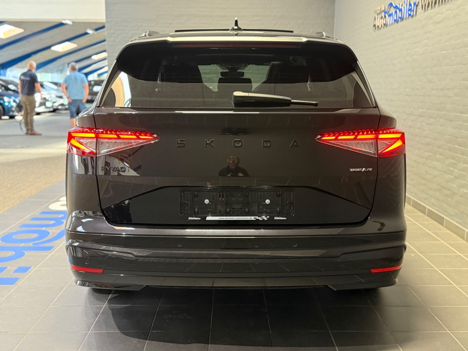 Sort Skoda Enyaq fra 2026