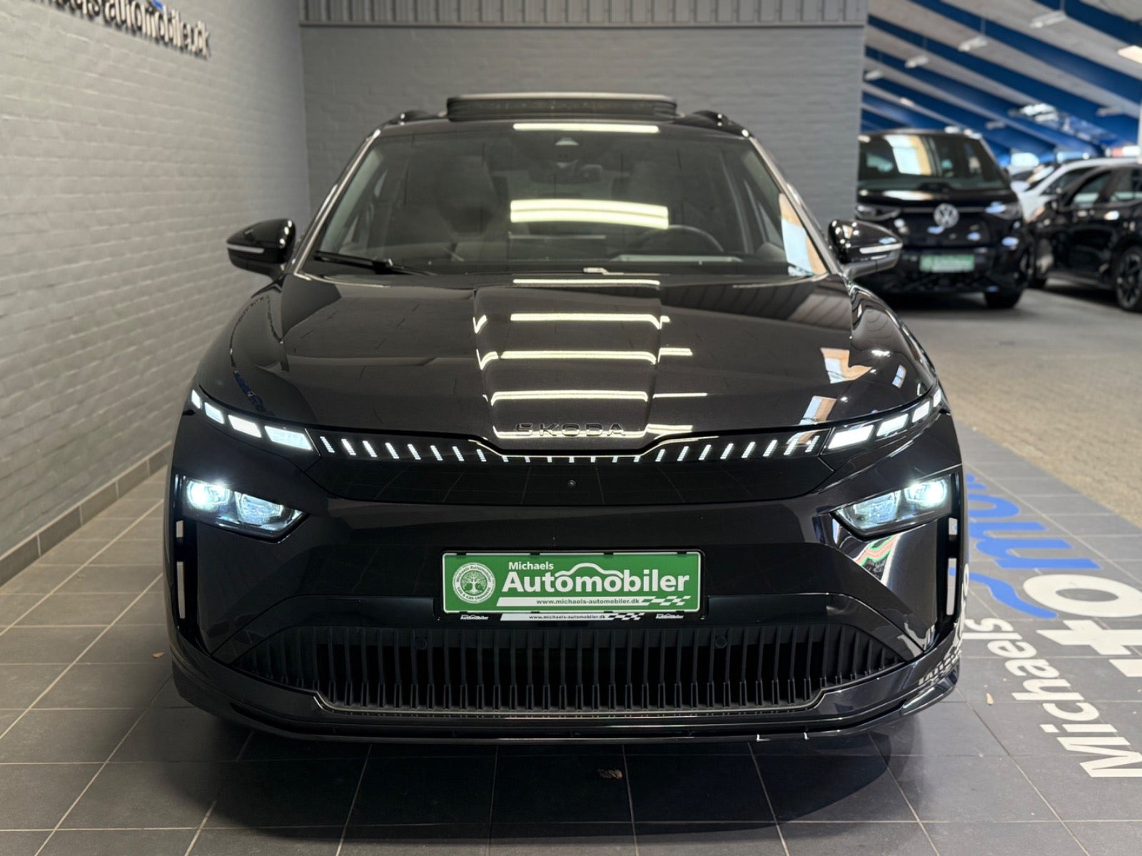 Sort Skoda Enyaq fra 2026