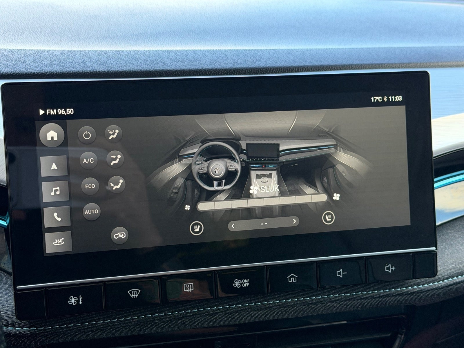 Sort MG MG5 fra 2022