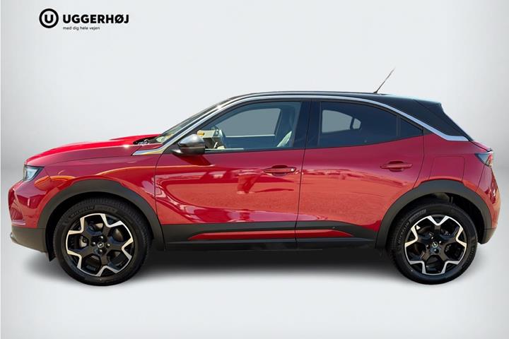 Rød Opel Mokka-e fra 2024