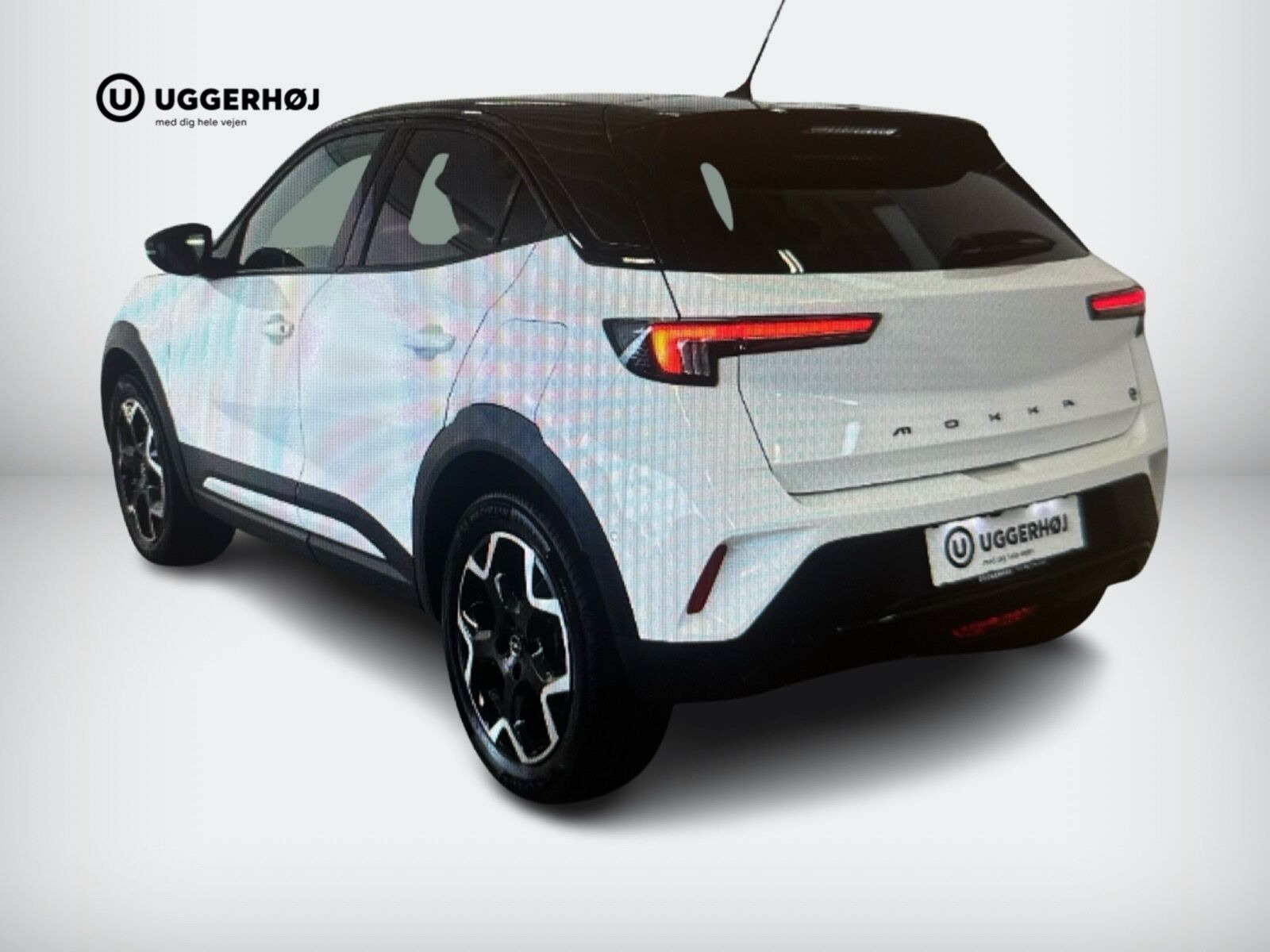 Hvid Opel Mokka-e fra 2023