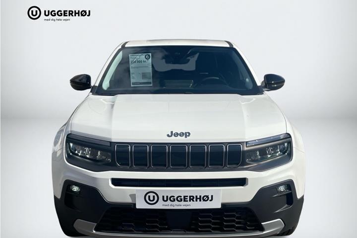 Hvid Jeep Avenger fra 2025