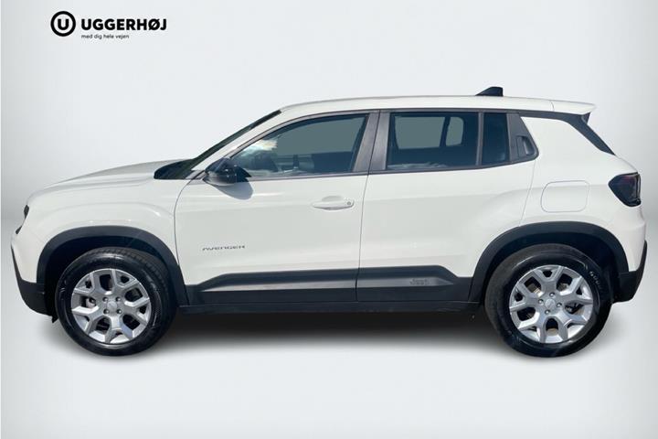 Hvid Jeep Avenger fra 2025