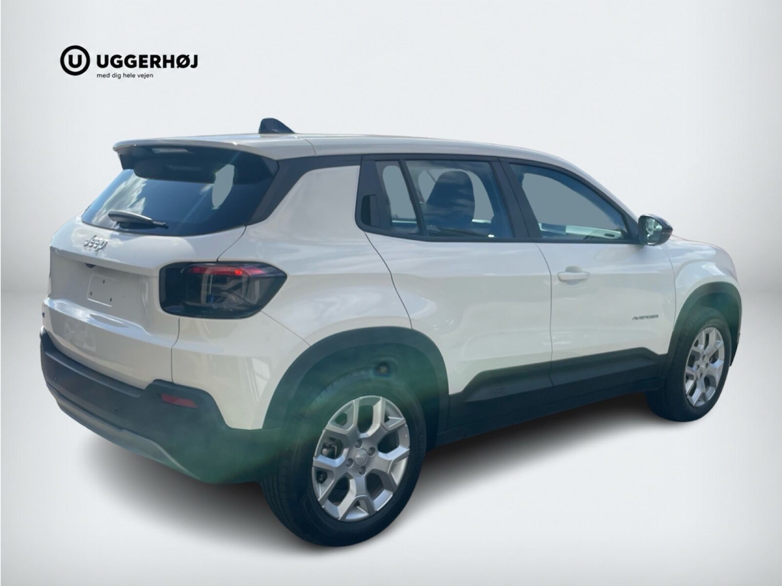 Hvid Jeep Avenger fra 2025