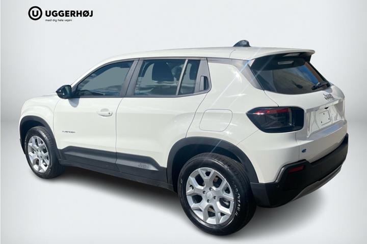 Hvid Jeep Avenger fra 2025