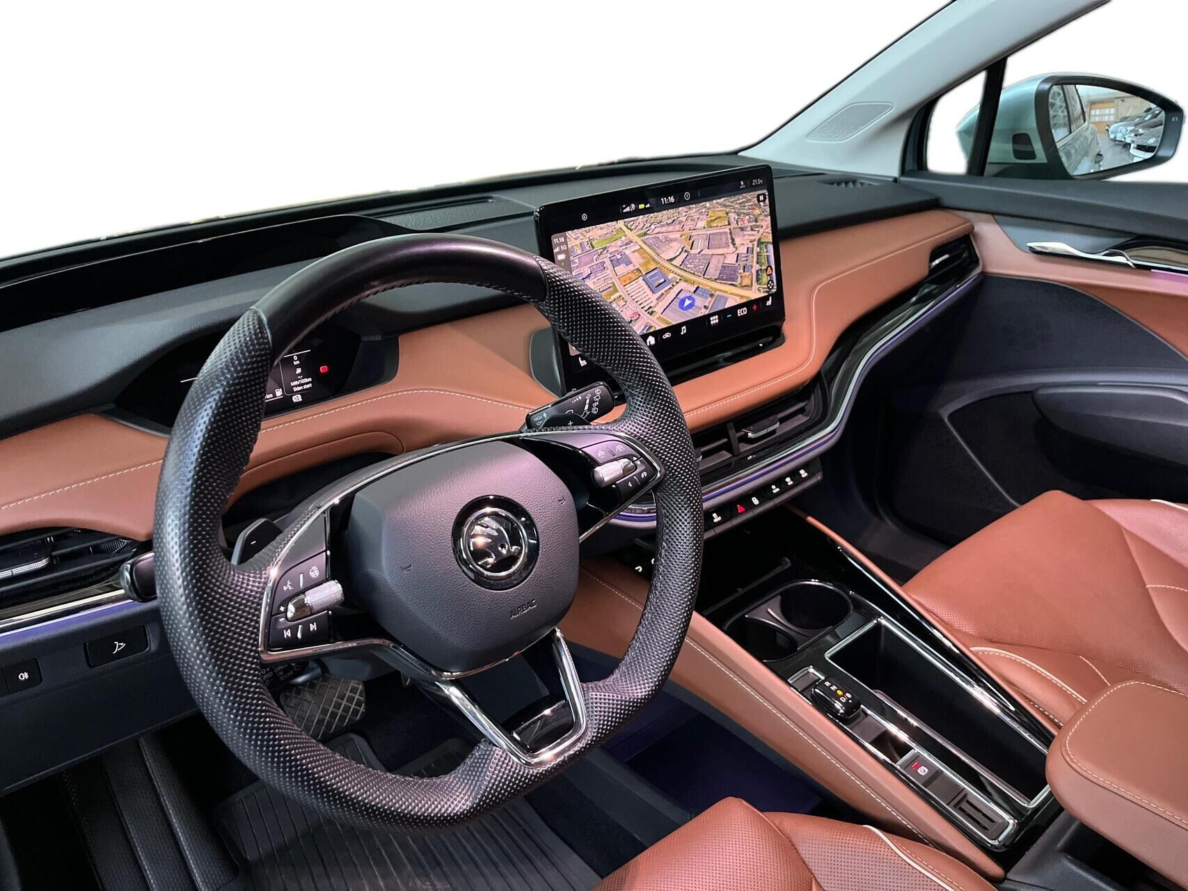 Sølv Skoda Enyaq fra 2022