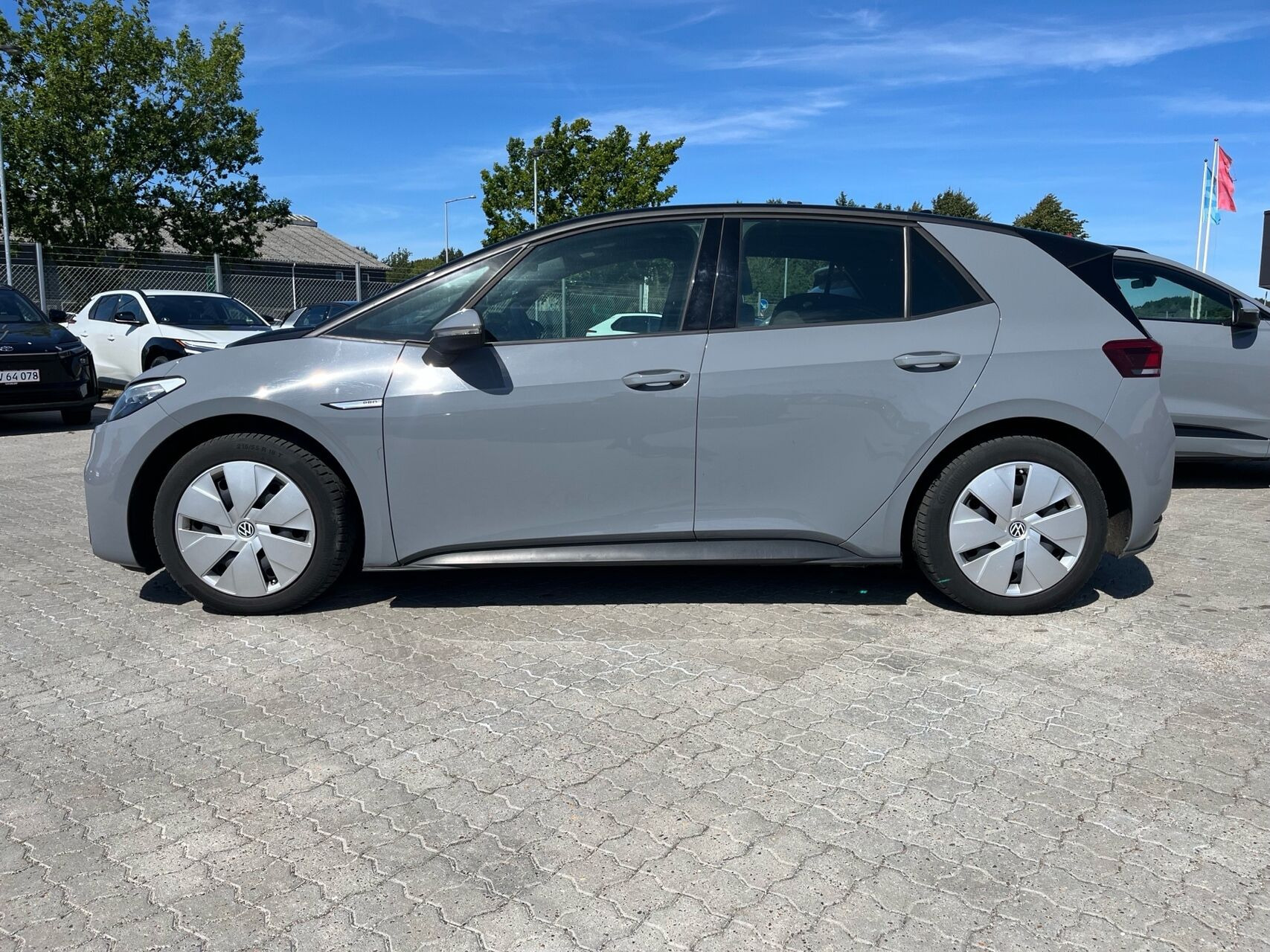 Grå VW ID.3 fra 2022