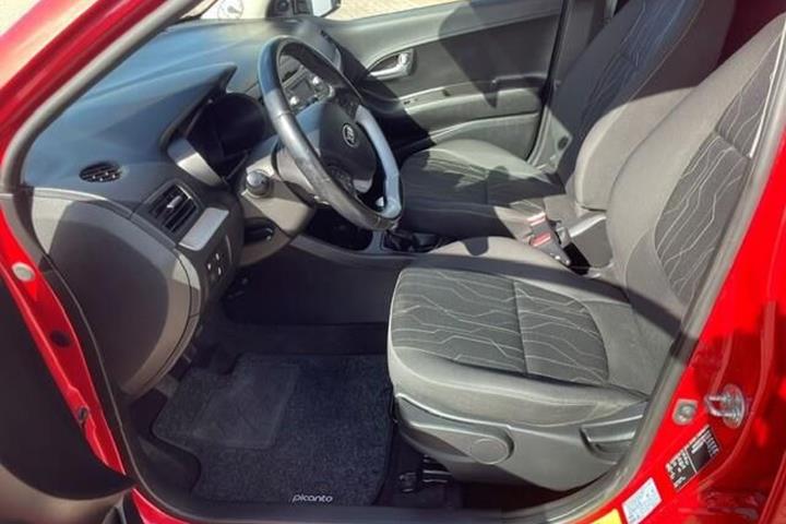 Rød Kia Picanto fra 2014