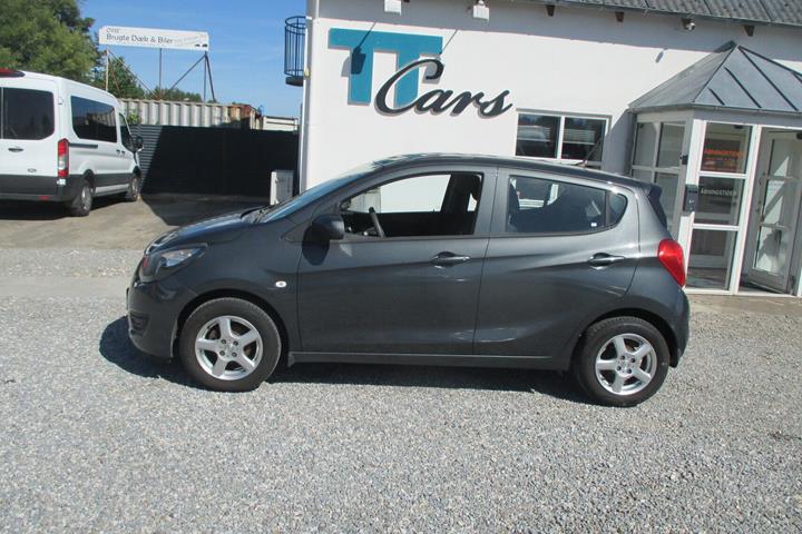 Grå Opel Karl fra 2017