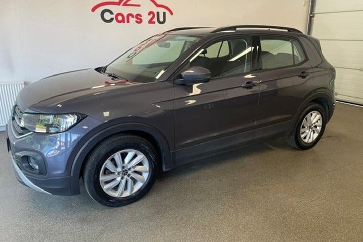 Grå VW T-Cross fra 2022