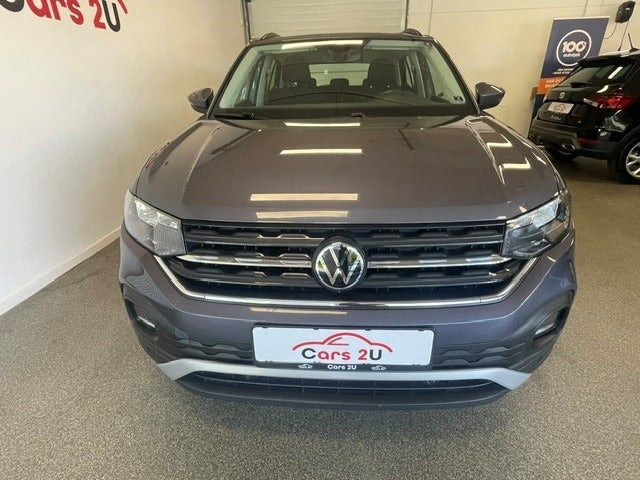 Grå VW T-Cross fra 2022