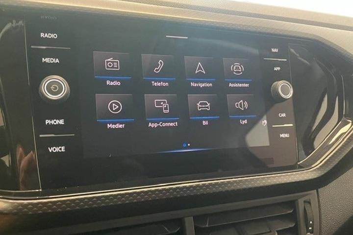 Grå VW T-Cross fra 2022