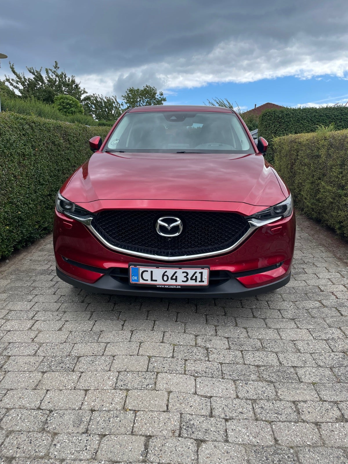 Rød Mazda CX-5 fra 2019