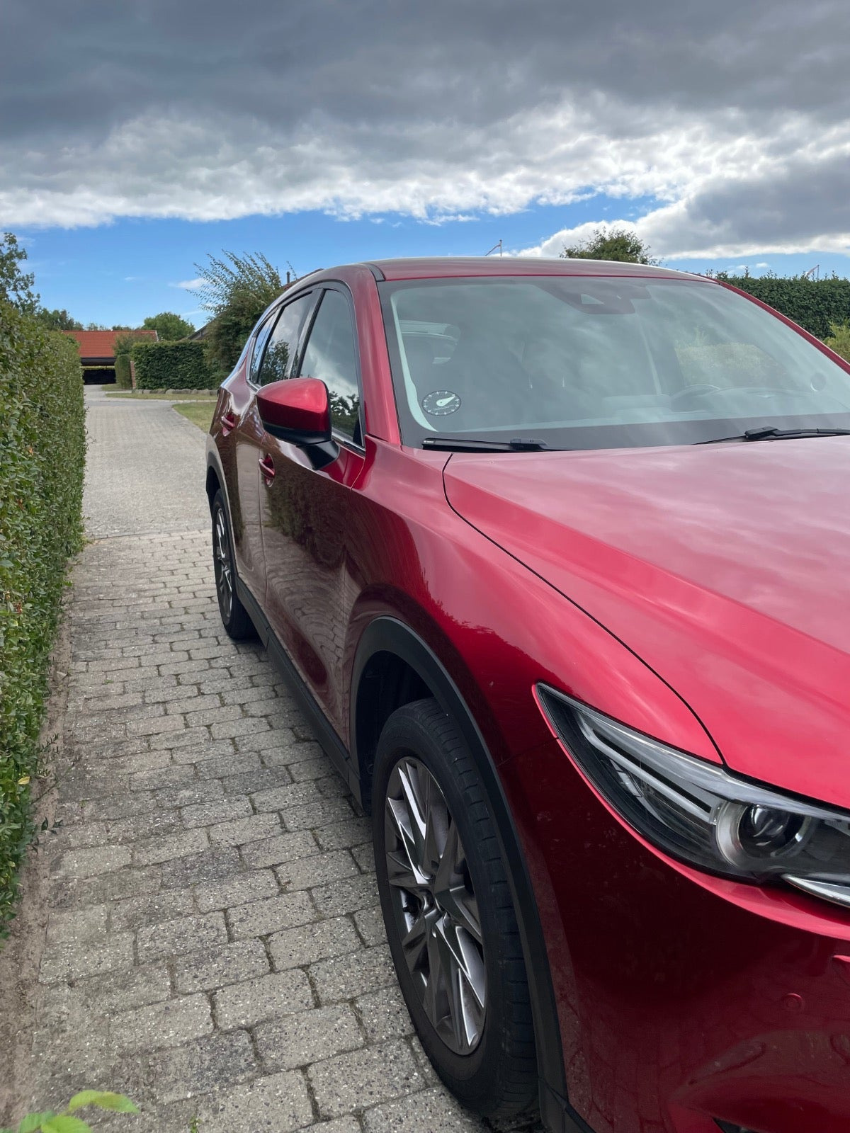 Rød Mazda CX-5 fra 2019