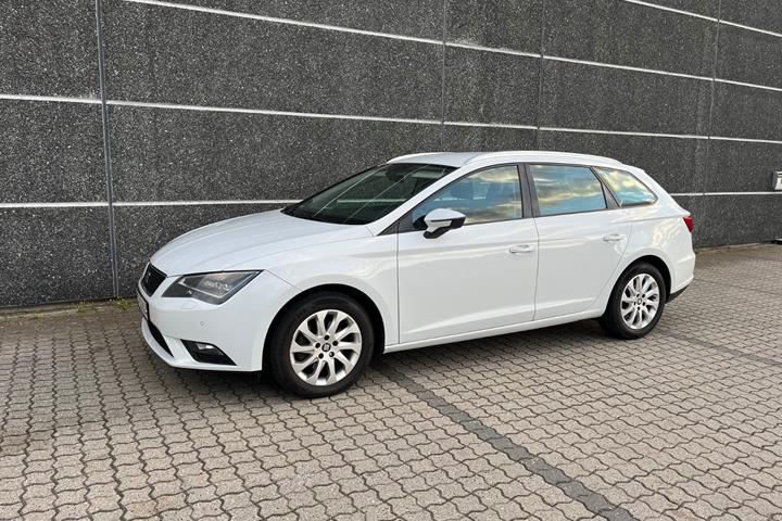 Hvid Seat Leon fra 2016