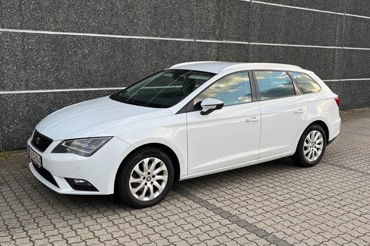 Hvid Seat Leon fra 2016