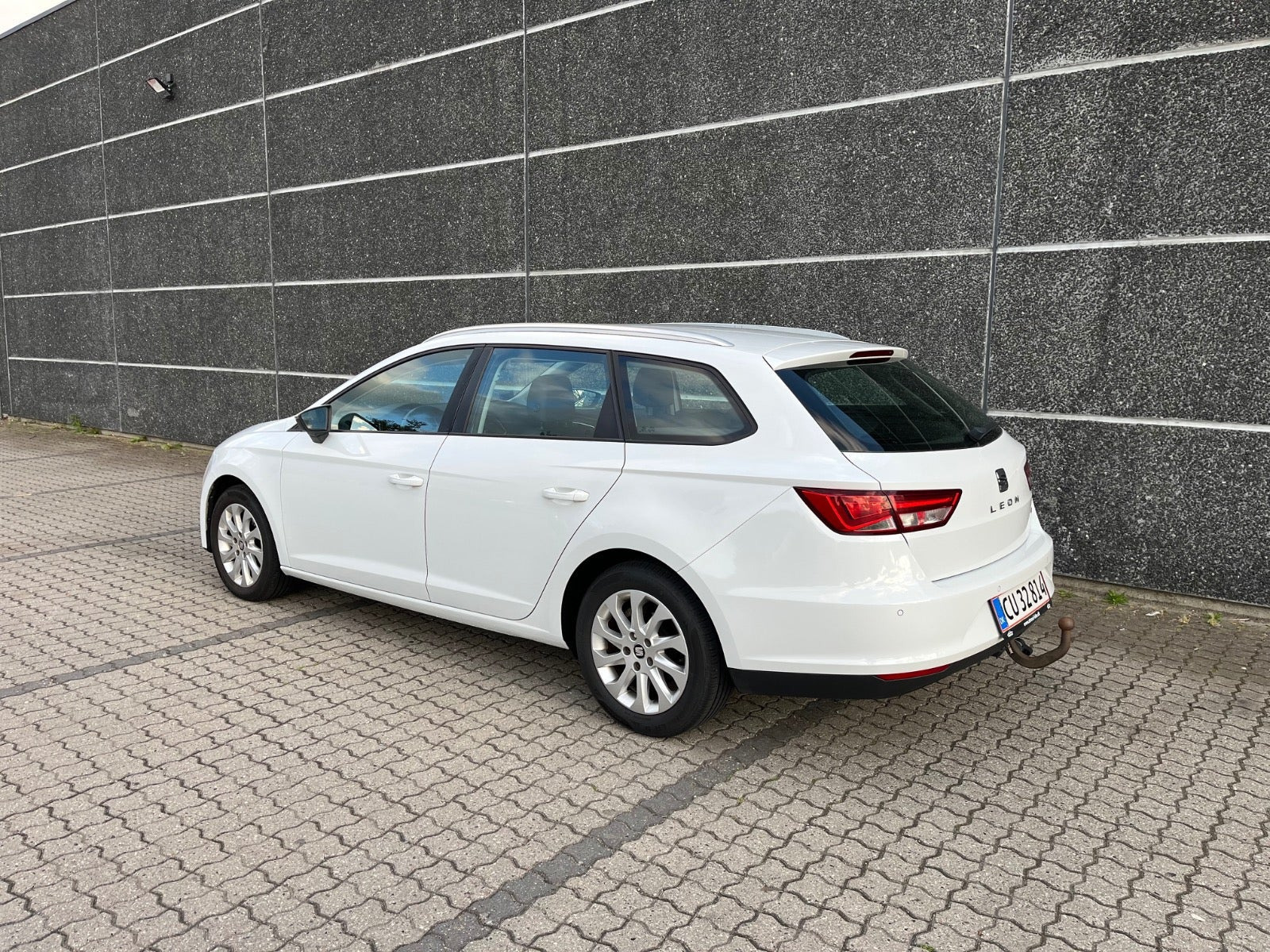 Hvid Seat Leon fra 2016
