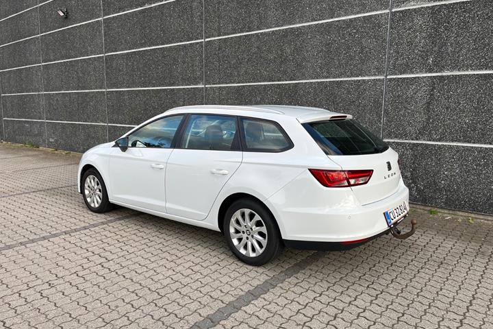 Hvid Seat Leon fra 2016