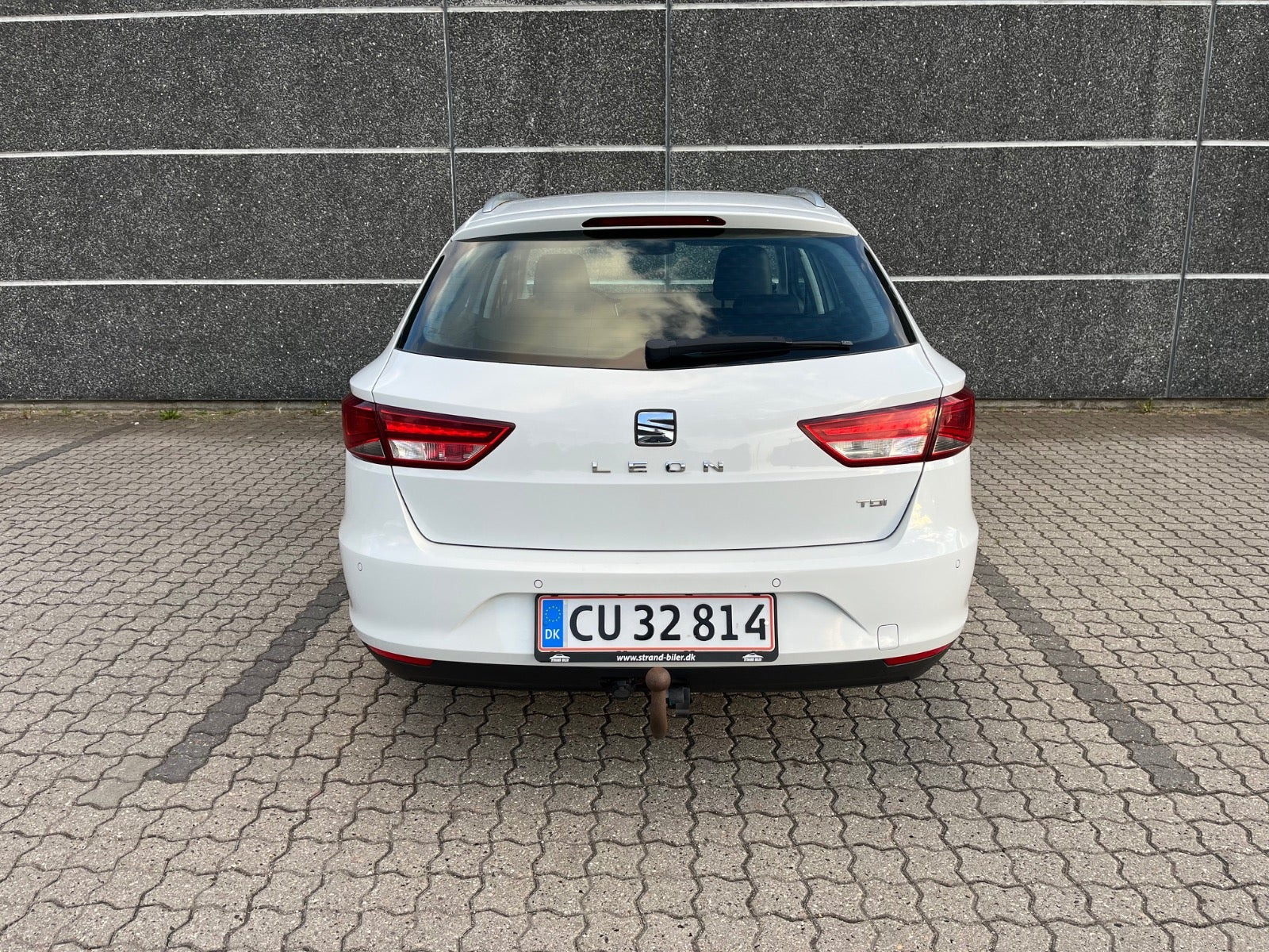 Hvid Seat Leon fra 2016