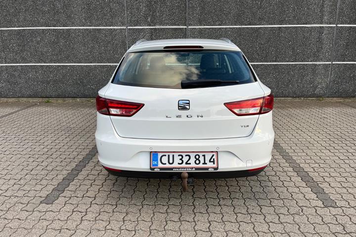 Hvid Seat Leon fra 2016