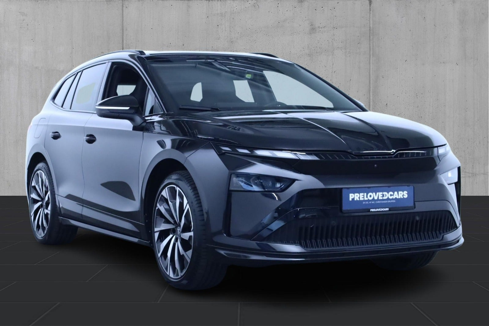 Sort Skoda Enyaq fra 2026