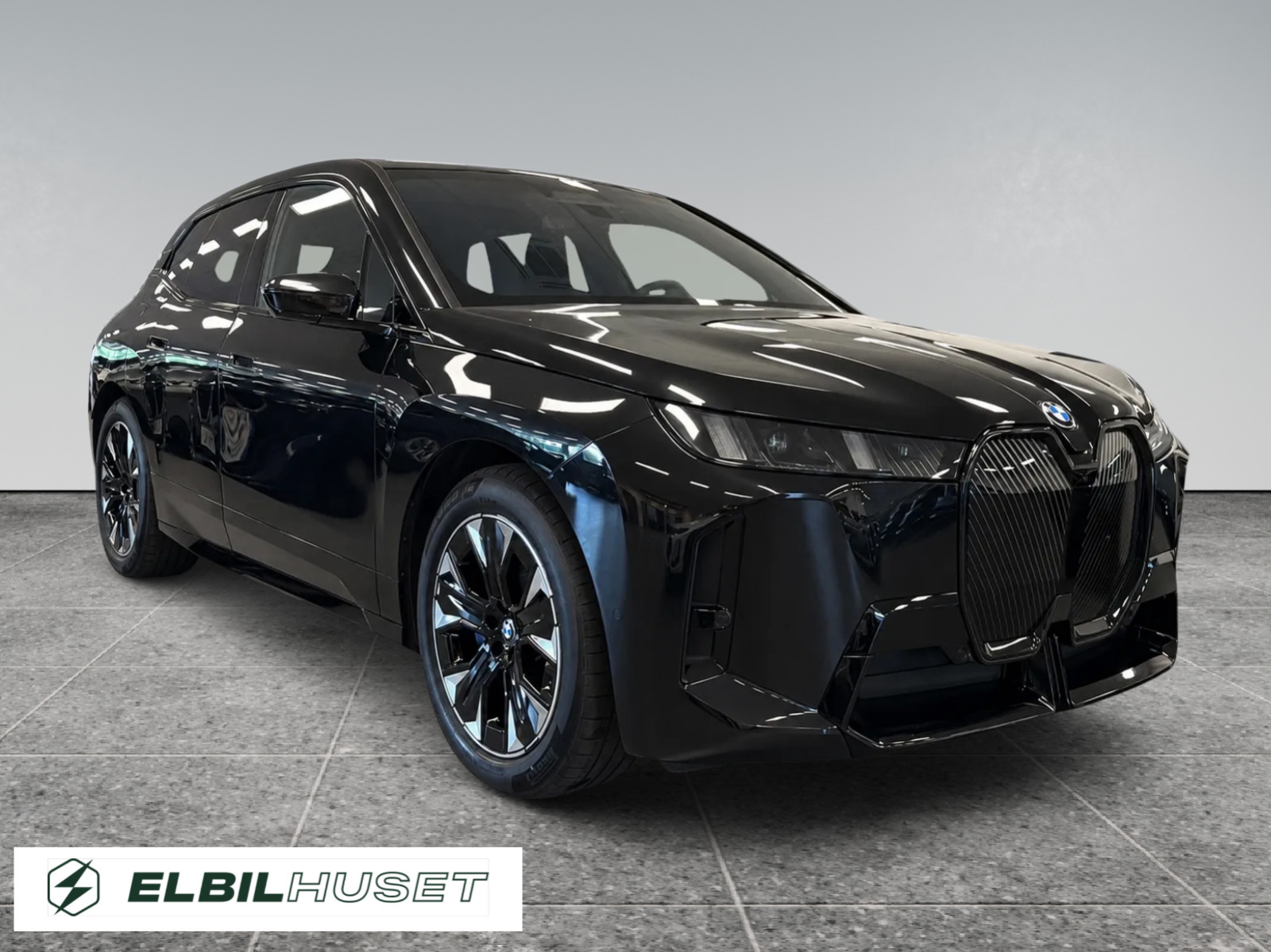 Sort BMW iX fra 2026