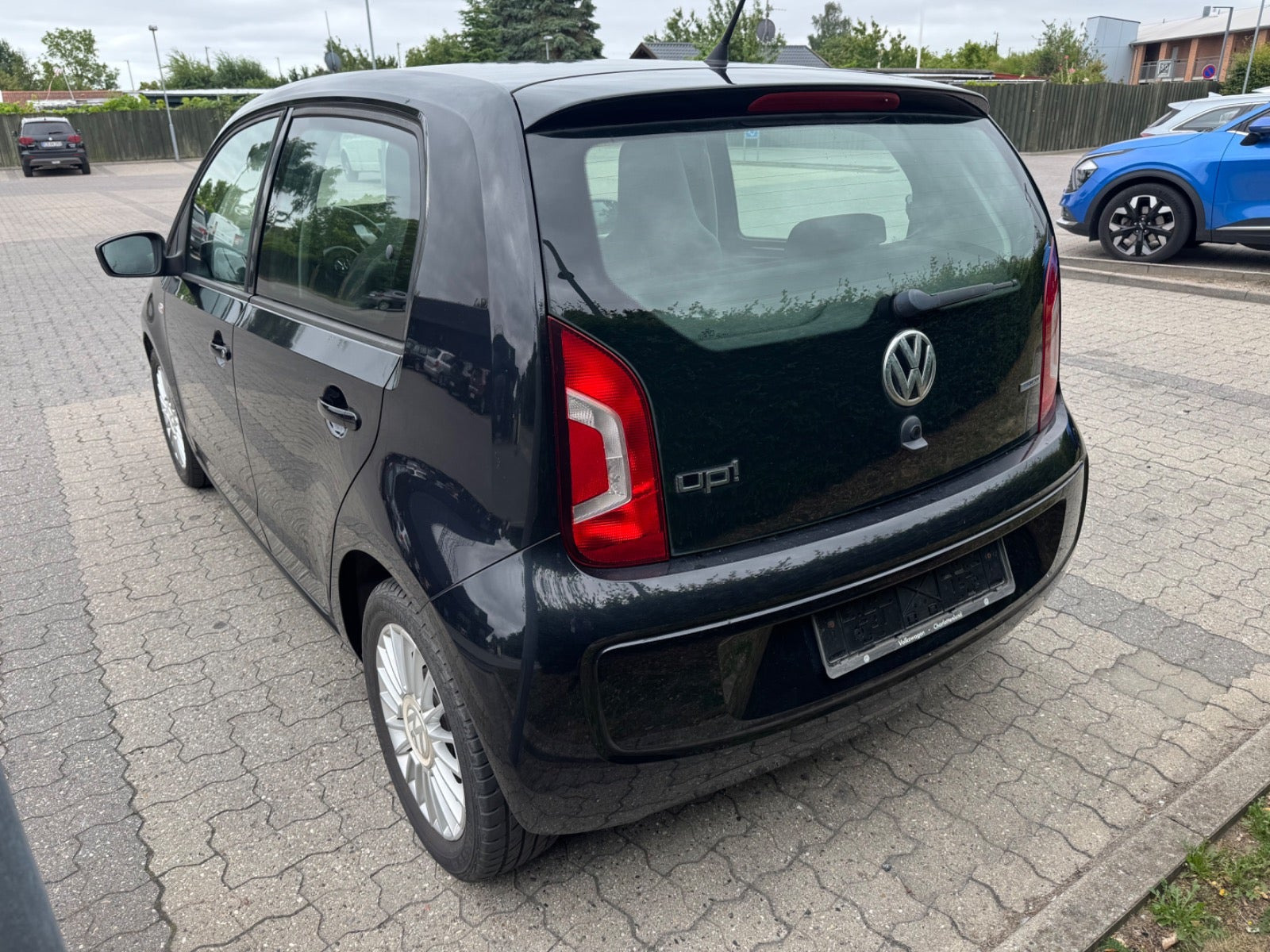 Grøn VW UP! fra 2014