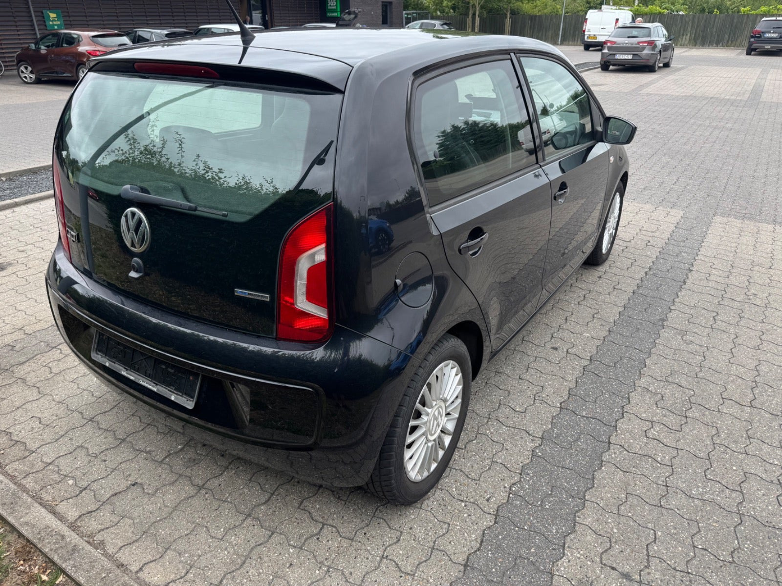 Grøn VW UP! fra 2014