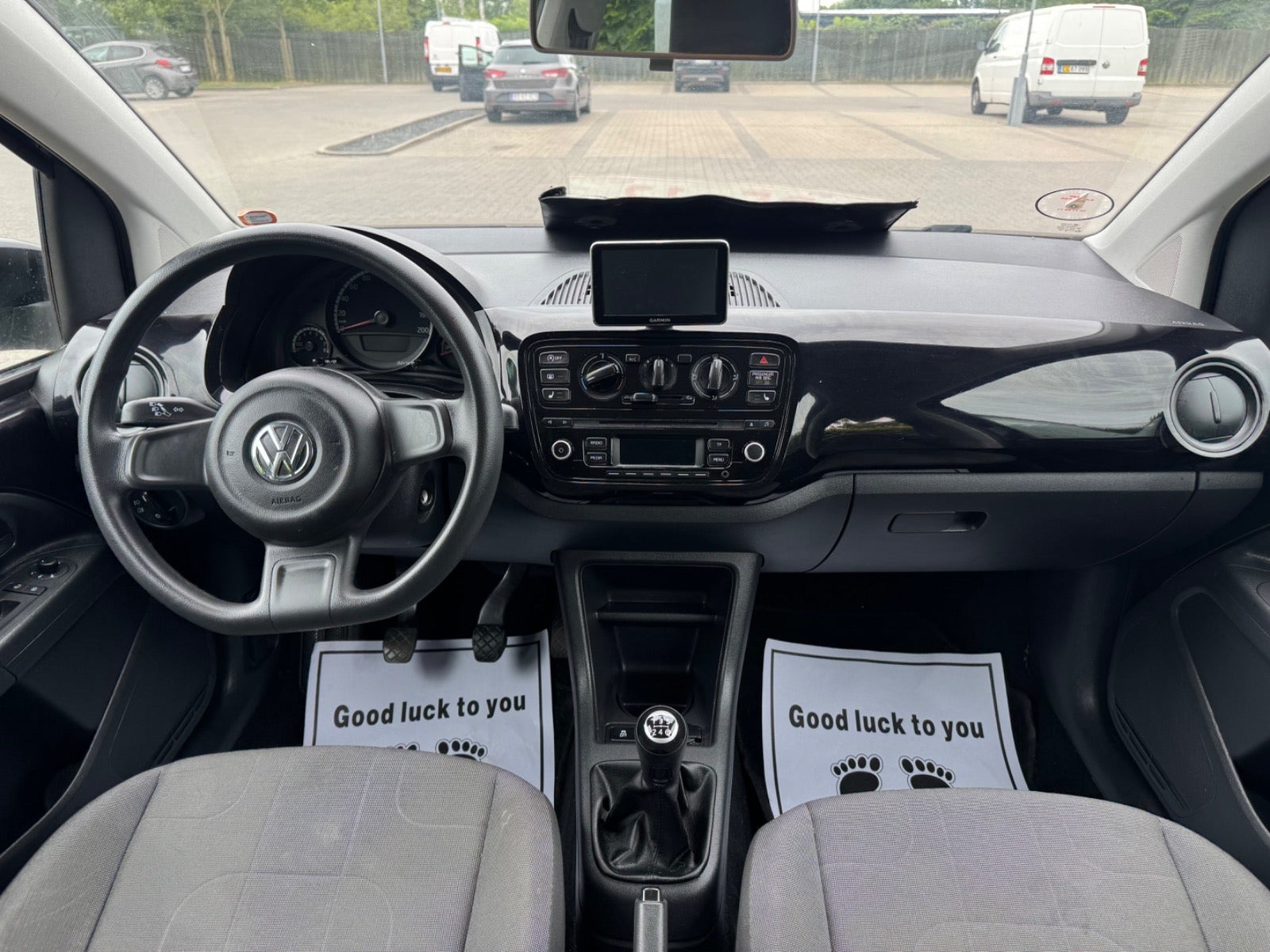 Grøn VW UP! fra 2014