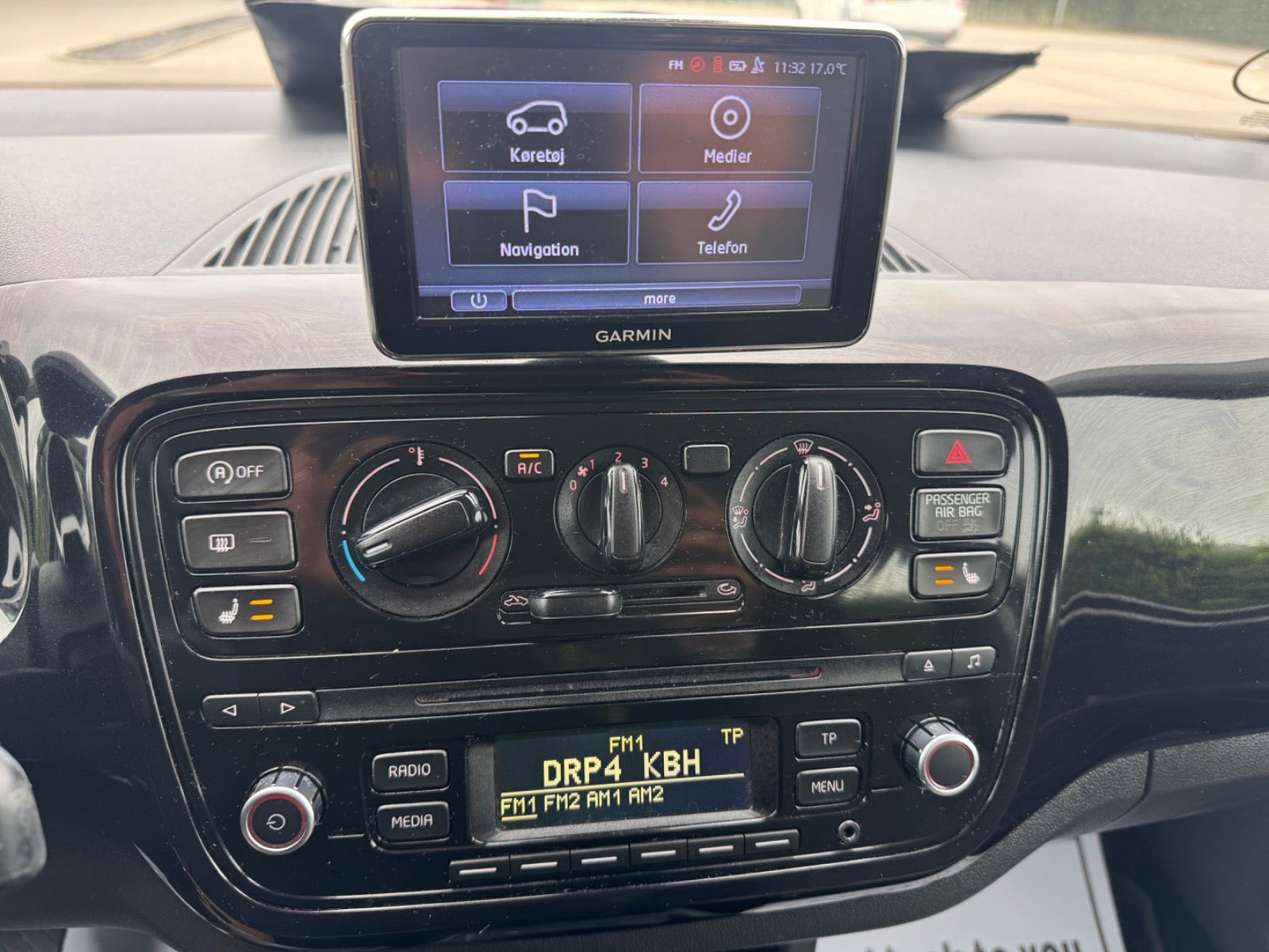 Grøn VW UP! fra 2014