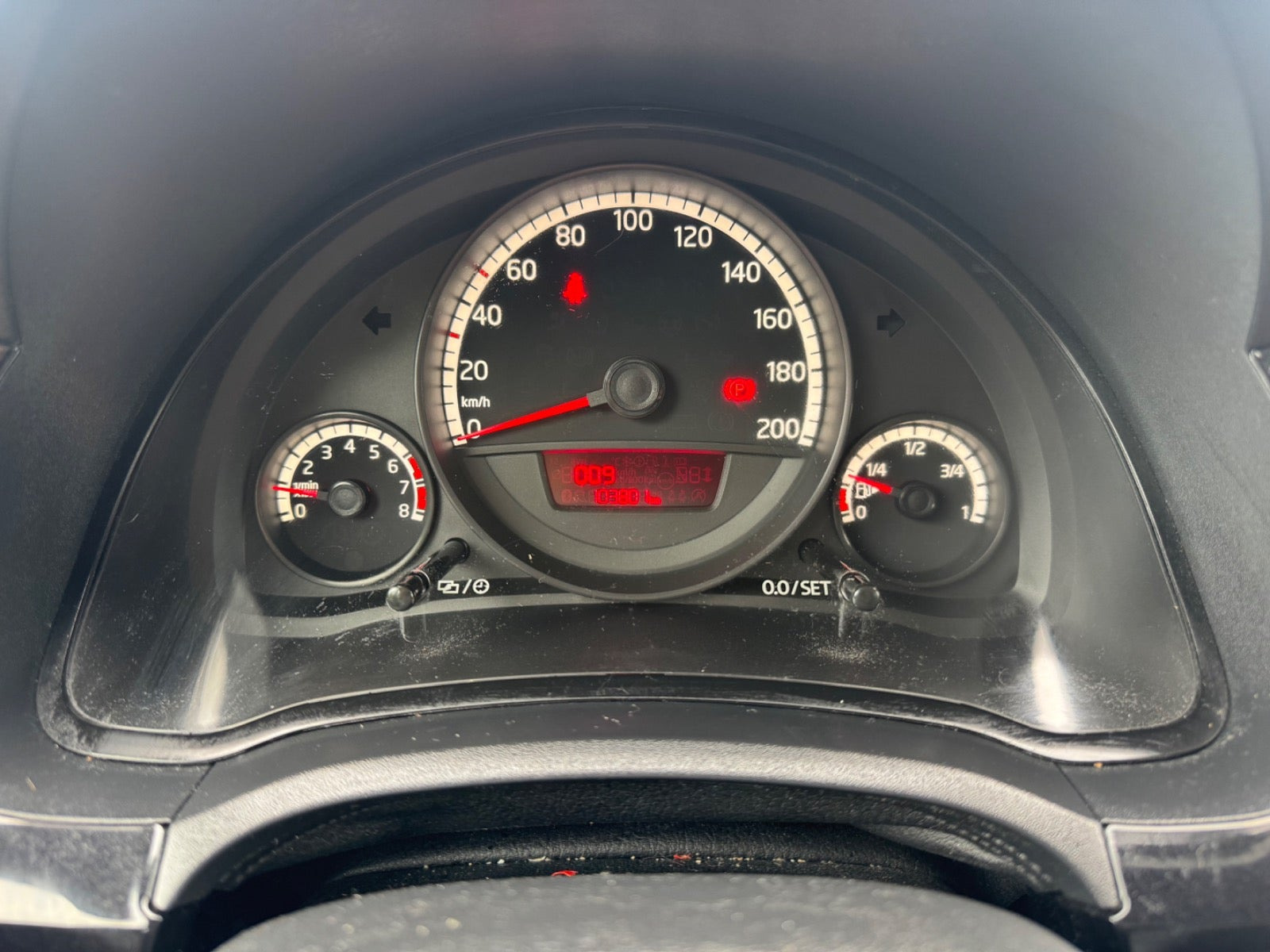 Grøn VW UP! fra 2014