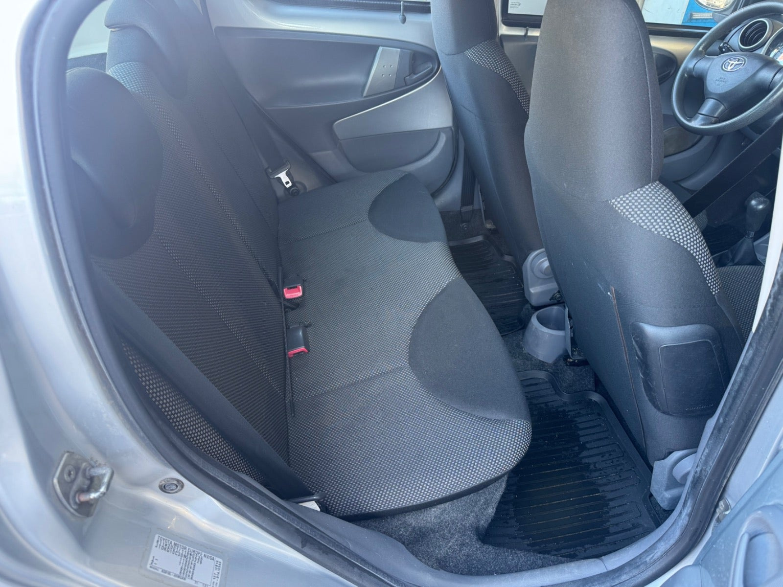 Grøn Toyota Aygo fra 2011