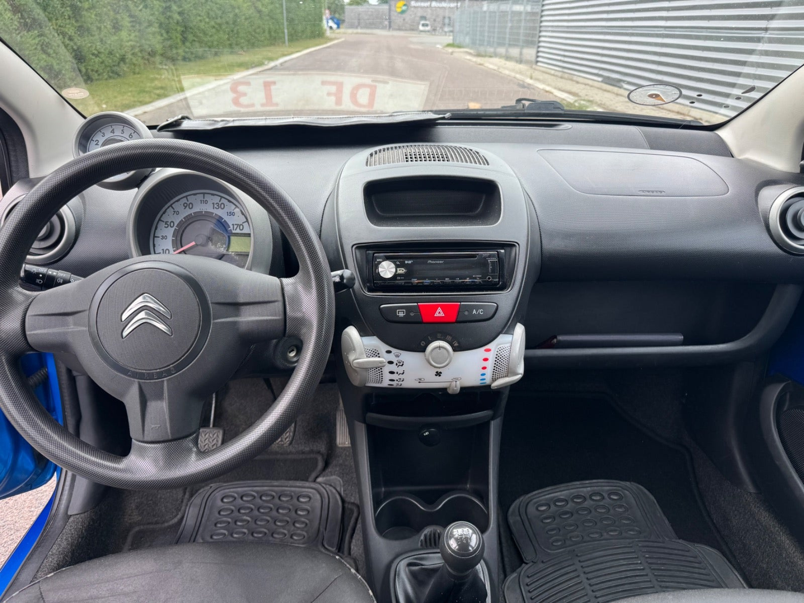 Grøn Citroën C1 fra 2013