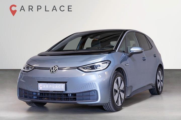 Blå VW ID.3 fra 2021