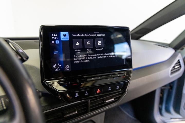 Blå VW ID.3 fra 2021