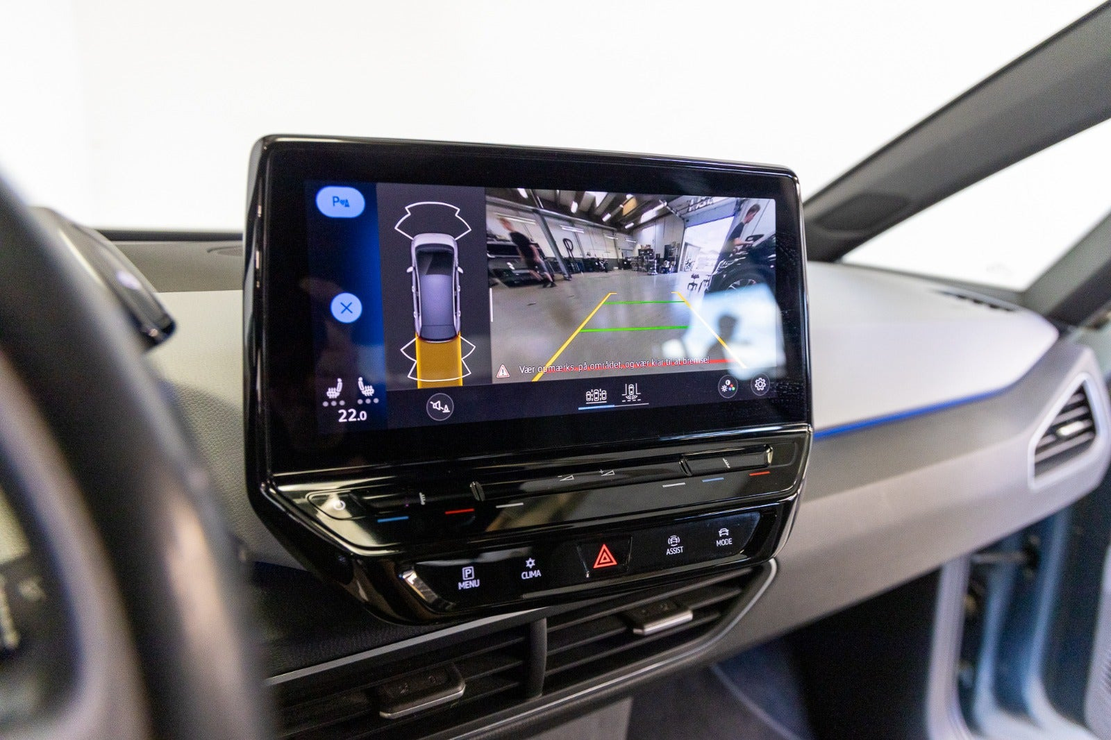 Blå VW ID.3 fra 2021