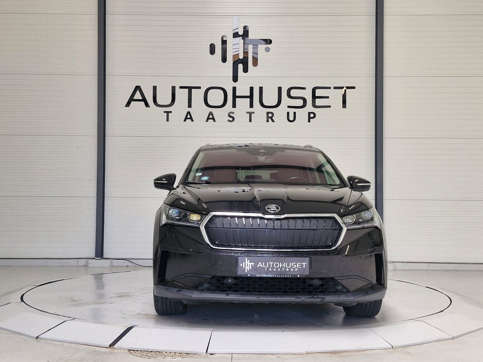 Sort Skoda Enyaq fra 2021