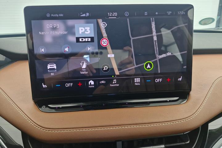 Sort Skoda Enyaq fra 2021
