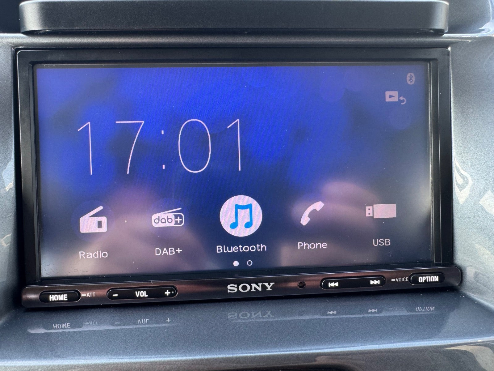 Hvid Ford Transit Connect fra 2015