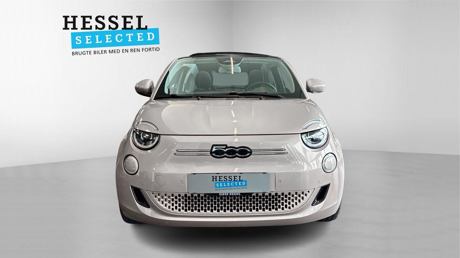 Gul Fiat 500e fra 2024