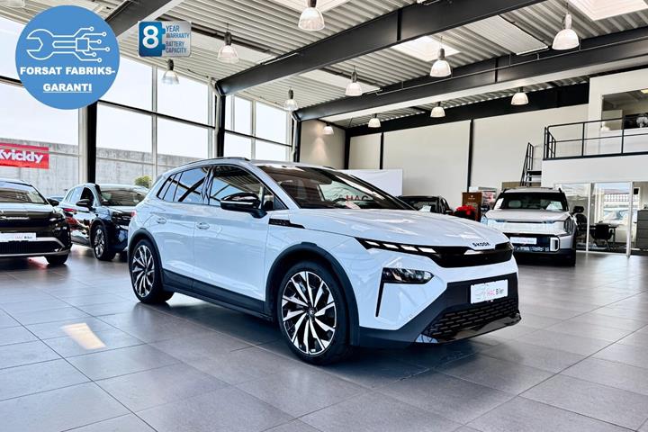 Hvid Skoda Elroq fra 2025