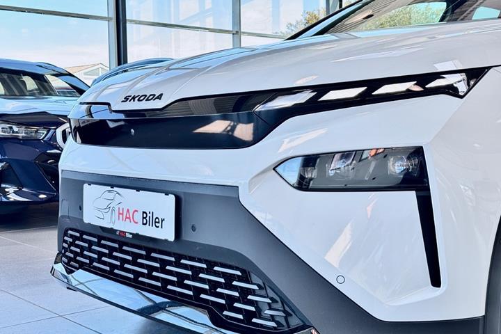 Hvid Skoda Elroq fra 2025