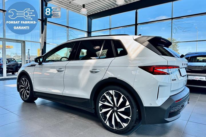 Hvid Skoda Elroq fra 2025
